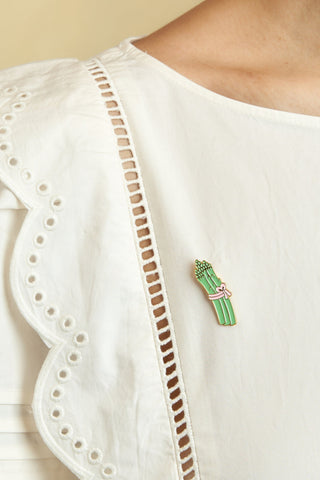 COUCOU SUZETTE Pin's Asperge