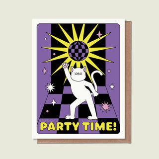 SWORD RABBIT STUDIO Party Time Greeting Card