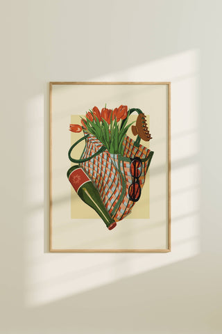 ARTBABY &amp; CO. Spring Market Essentials Poster