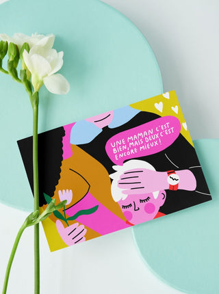 SPECIAL PROJECT Wish card - Two mothers