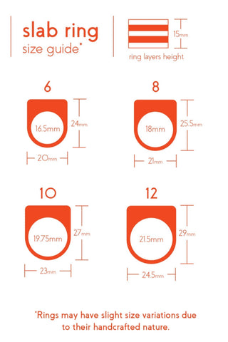 COMBINIST GOOD Slab Ring