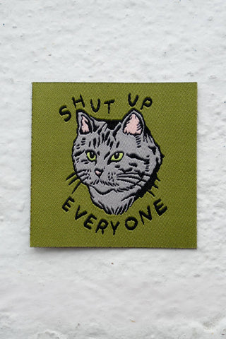STAY HOME CLUB Patch - Taisez-vous tout le monde