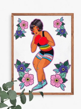 CHARLIE BOURDEAU Print Pride in Combat