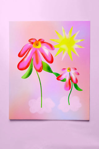 SPECIAL PROJECT Greeting Card - Flowers