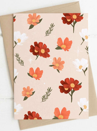 Carte de Souhait - Flower Power