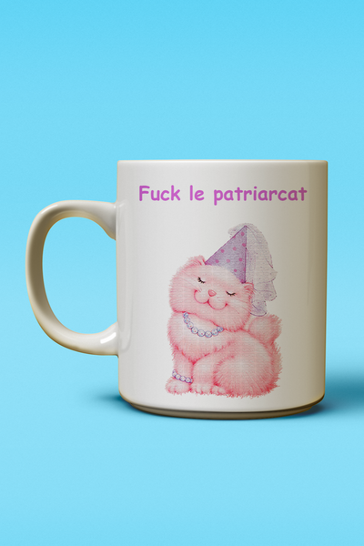 YES MANON Mug - Fuck the Patriarchy