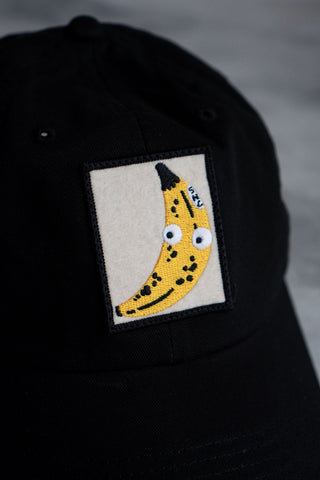 STAY HOME CLUB Patch Autocollant Banane