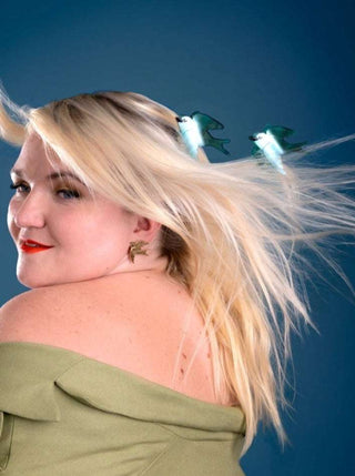 COUCOU SUZETTE Boucles d'Oreilles Hirondelle