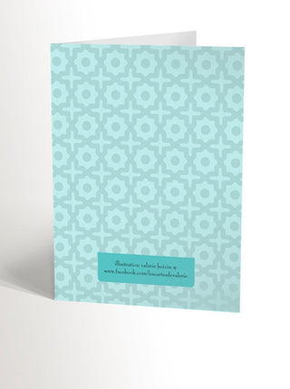 VALERIE BOIVIN Wish Card - Red Bear