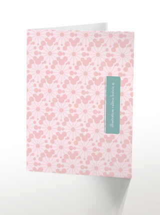 VALERIE BOIVIN Greeting Card - Pink Unicorn