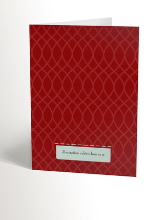 VALERIE BOIVIN Christmas Greeting Card - Comfort