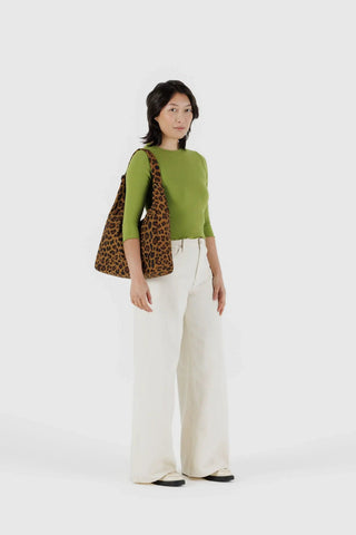 BAGGU Nylon Shoulder Bag - Leopard