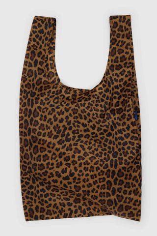 BAGGU Large Reusable Bag - Leopard