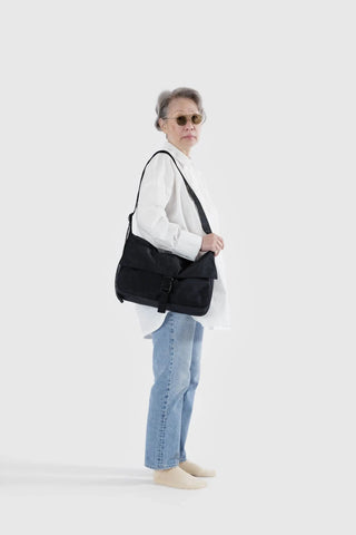 BAGGU Messenger Bag - Black