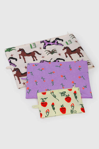 BAGGU Go Pouch - Painted Prairie