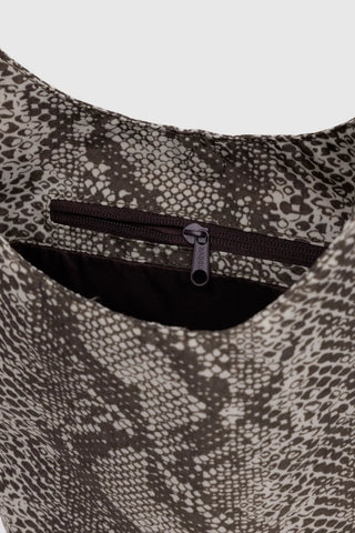 BAGGU Nylon Sling Bag Small - SnakeSkin