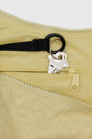 BAGGU Medium Crescent Nylon Bag - Butter