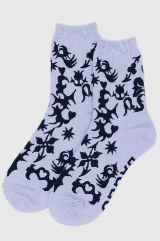 BAGGU Crew Socks - Western Cut-Outs