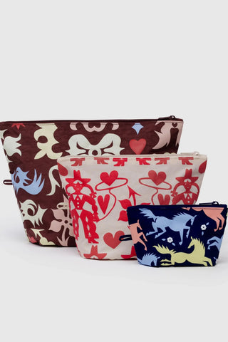 BAGGU Go Pouch - Western Cut-Outs