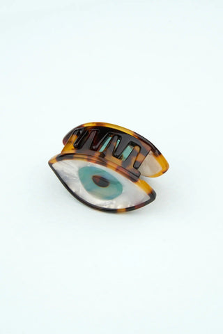 COUCOU SUZETTE Mini Hair Clip - Blue Eye