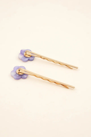 COUCOU SUZETTE Fine Pansy Duo Hair Clips