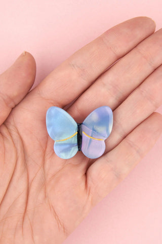 COUCOU SUZETTE Lavender Butterfly Hair Clip
