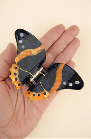 COUCOU SUZETTE Hair Clip - Black Butterfly