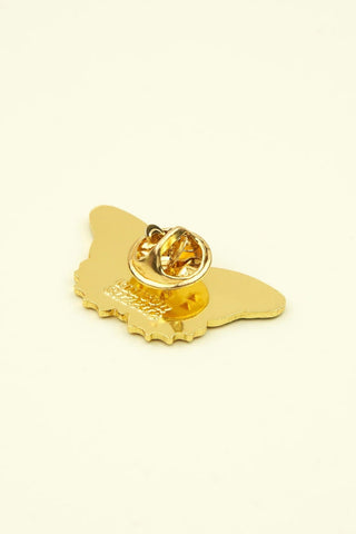 COUCOU SUZETTE Black Butterfly Pin
