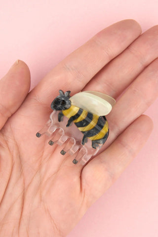 COUCOU SUZETTE Mini Hair Clip - Bee