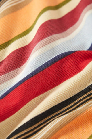 BRIXTON Camisole Ringer - Peach Cobbler Stripe