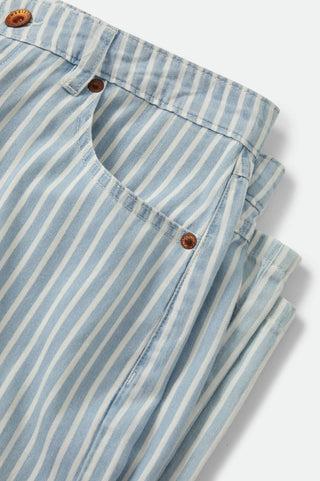 BRIXTON Pantalons Chloé - Two Boot Stripe