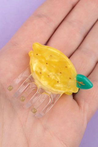 COUCOU SUZETTE Mini Hair Clip - Lemon