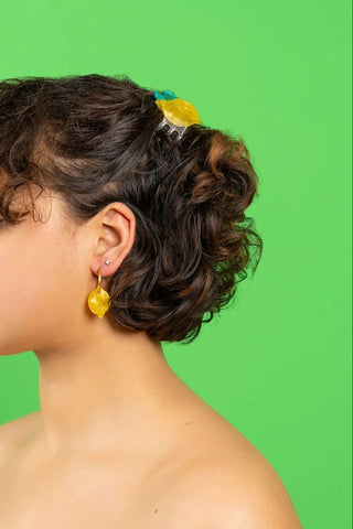 COUCOU SUZETTE Mini Hair Clip - Lemon