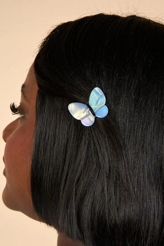 COUCOU SUZETTE Lavender Butterfly Hair Clip