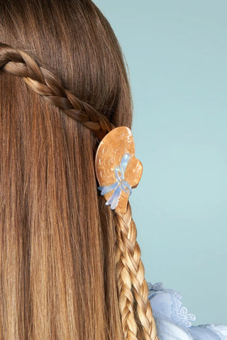 COUCOU SUZETTE Hair Clip - Straw Hat