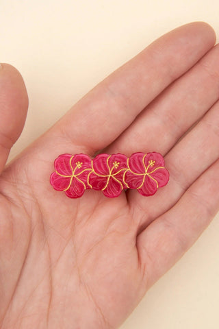 COUCOU SUZETTE Hibiscus Barrette