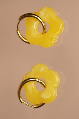 GOOD MORNING Flower Earrings