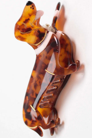 COUCOU SUZETTE Pince à Cheveux - Teckel, parfaite idée de cadeau pour femme.