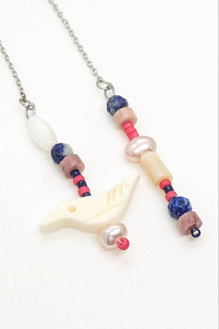 KAJOU Bird Dangle Earrings