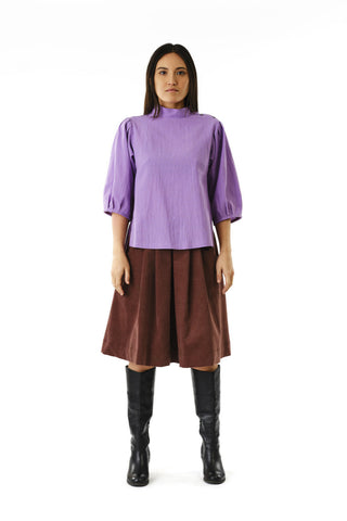 JENNIFER GLASGOW Musica Skirt - Chocolate