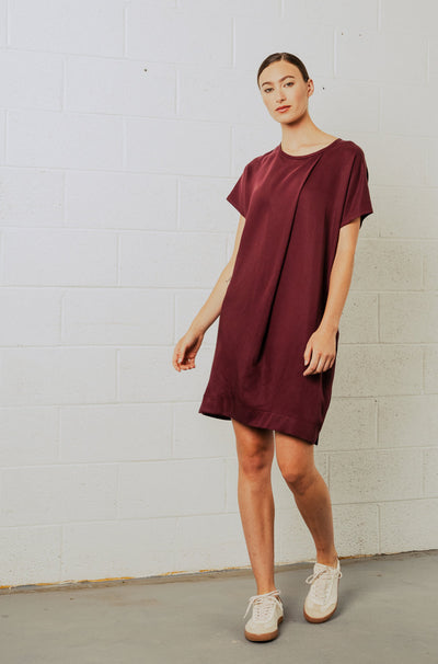 BODYBAG Calypso Dress - Grape
