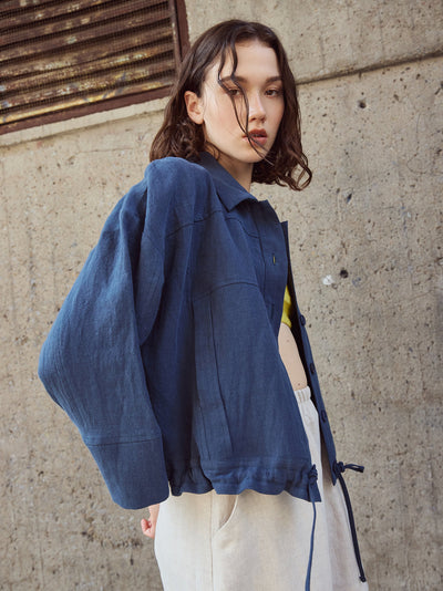 EVE GRAVEL Cole Jacket - Petrol