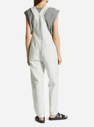 Salopette blanche lignée Brixton vendu à Montréal.