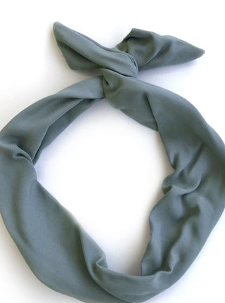 Bandeau à torsader turquoise foncé GIBOU. Montreal designer boutique.