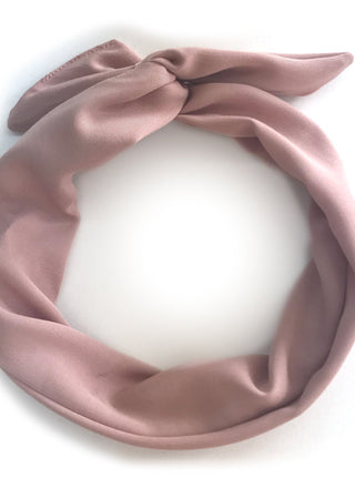 Bandeau à torsader rose GIBOU. Montreal designer boutique.