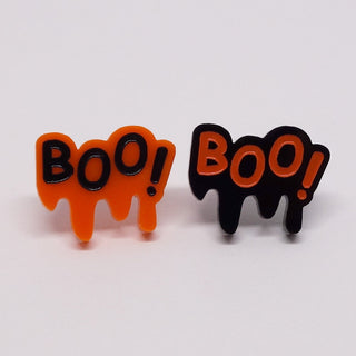 Boucle d'oreille Boo. Parfait idée cadeau femme. Bijoux fait au Québec.