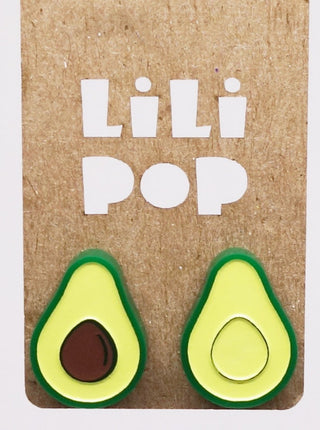 Boucle d'oreille avocat. Parfait idée cadeau femme. Bijoux fait au Québec.