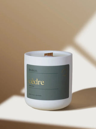 FEU&amp;CO Cedar Candle