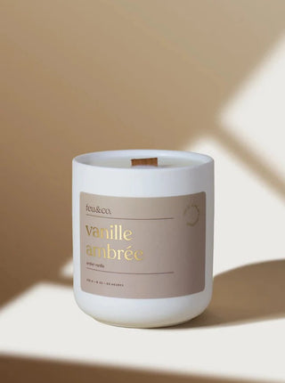 FEU&amp;CO Vanilla Amber Candle