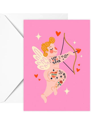 CLUB PASTEL Greeting Card - Cupid New Gen